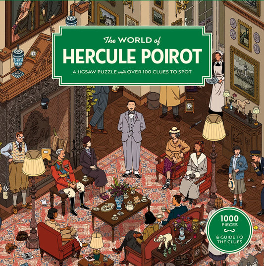 Puzzle - The World of Hercule Poirot (1000 Piece)