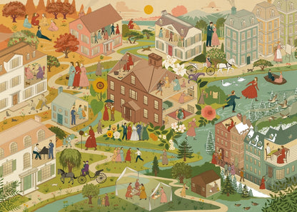 Puzzle - The World of Little Women (1000 Piece)