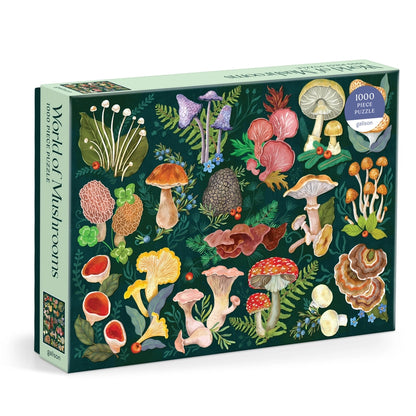 Puzzle - World of Mushrooms (1000 Piece)