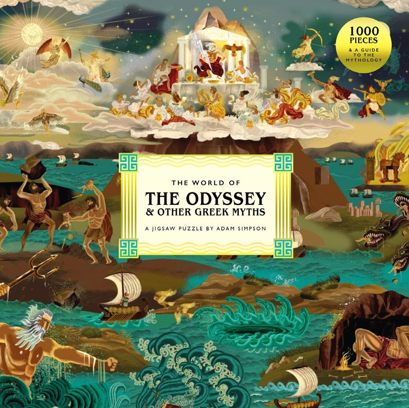 Puzzle - The World of The Odyssey & Other Greek Myths (1000 Piece)
