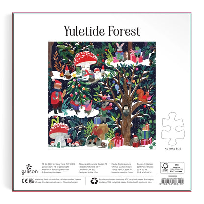 Puzzle - Yuletide Forest (500 Piece)