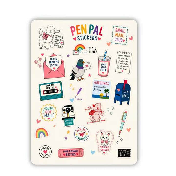Sticker Sheet - Pen Pal