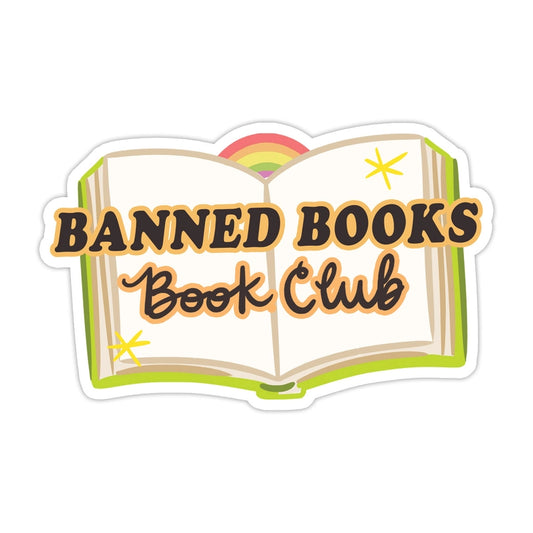 Sticker - Banned Books Book Club
