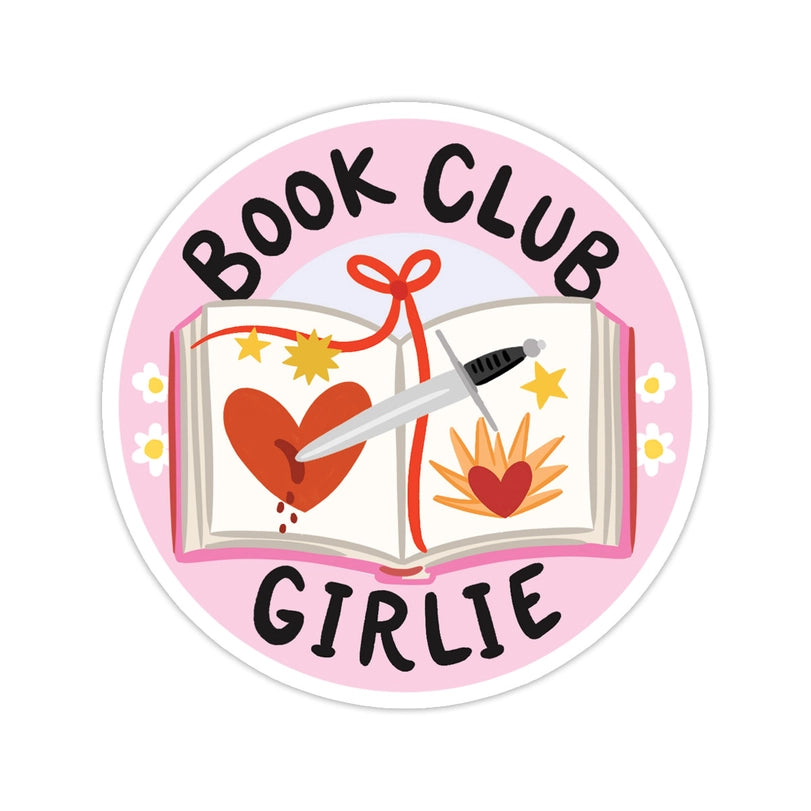 Sticker - Book Club Girlie