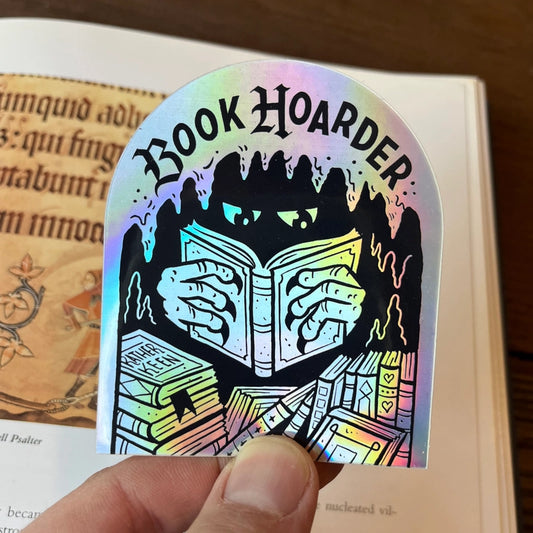 Sticker - Book Hoarder