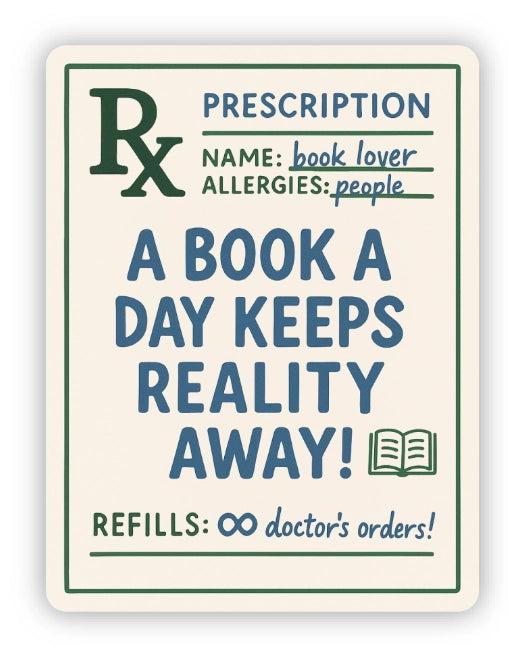 Sticker - Book Prescription