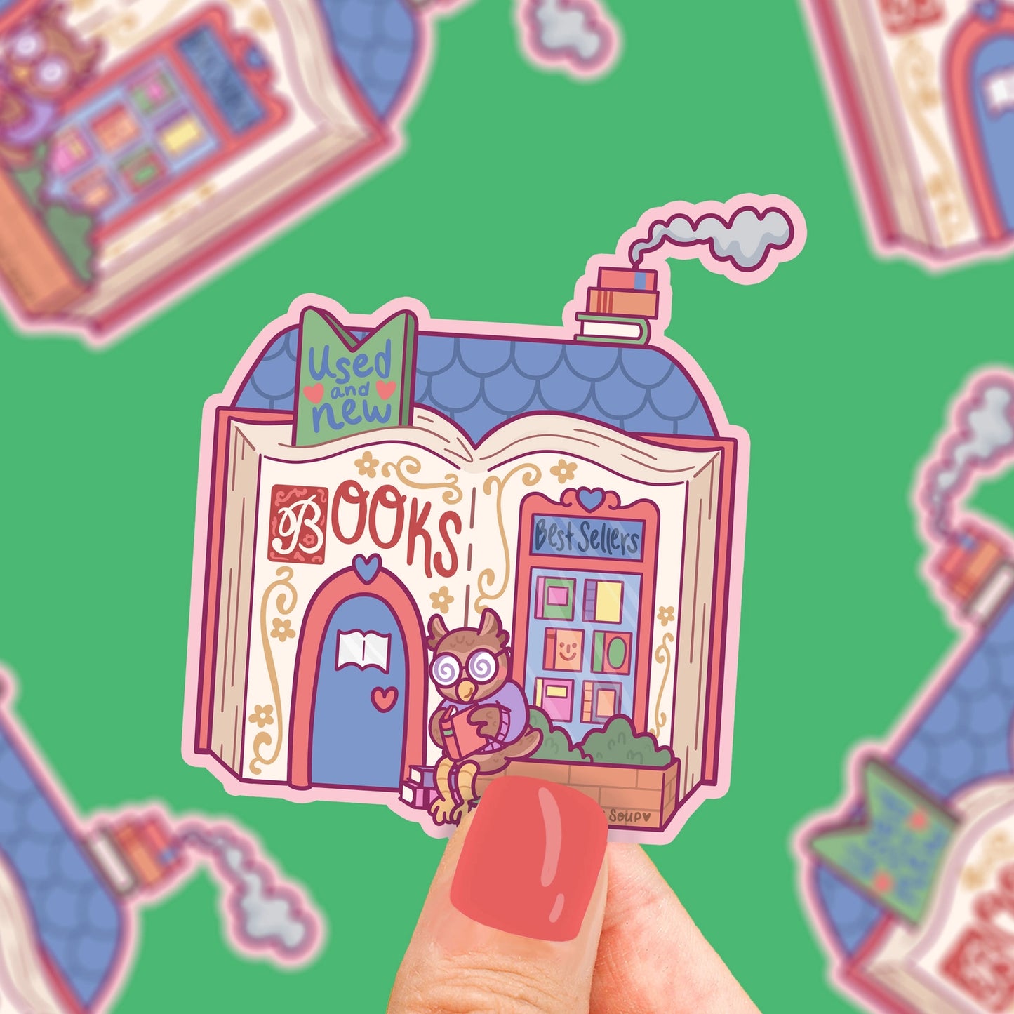 Sticker - Bookshop Keeper