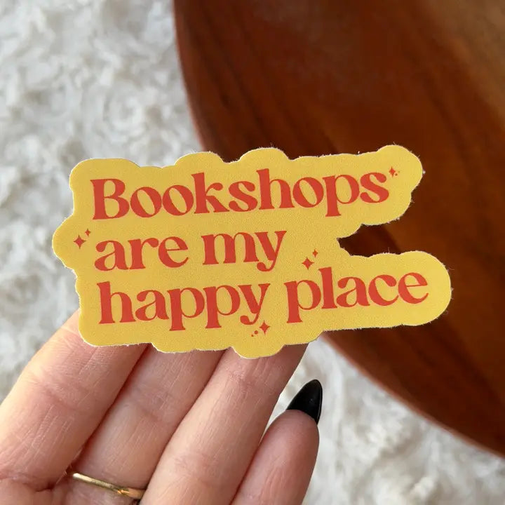 Sticker - Bookshops Are My Happy Place