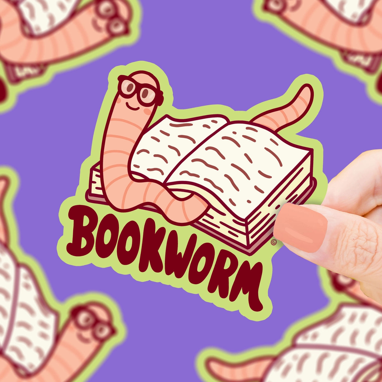 Sticker - Bookworm