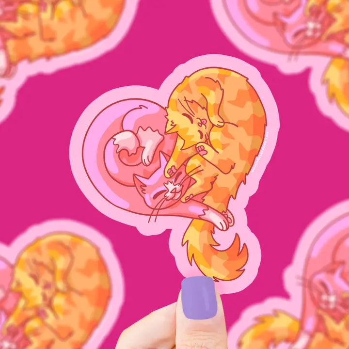 Sticker - Cat and Kitty Lover