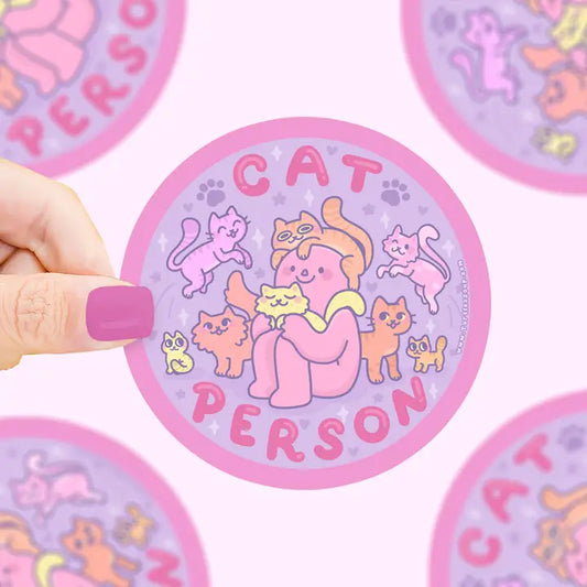 Sticker - Cat Person