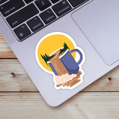 Sticker - Coffee Waterfall