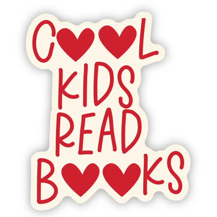 Sticker - Cool Kids Read Books