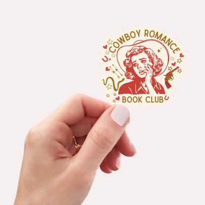 Sticker - Cowboy Romance Book Club