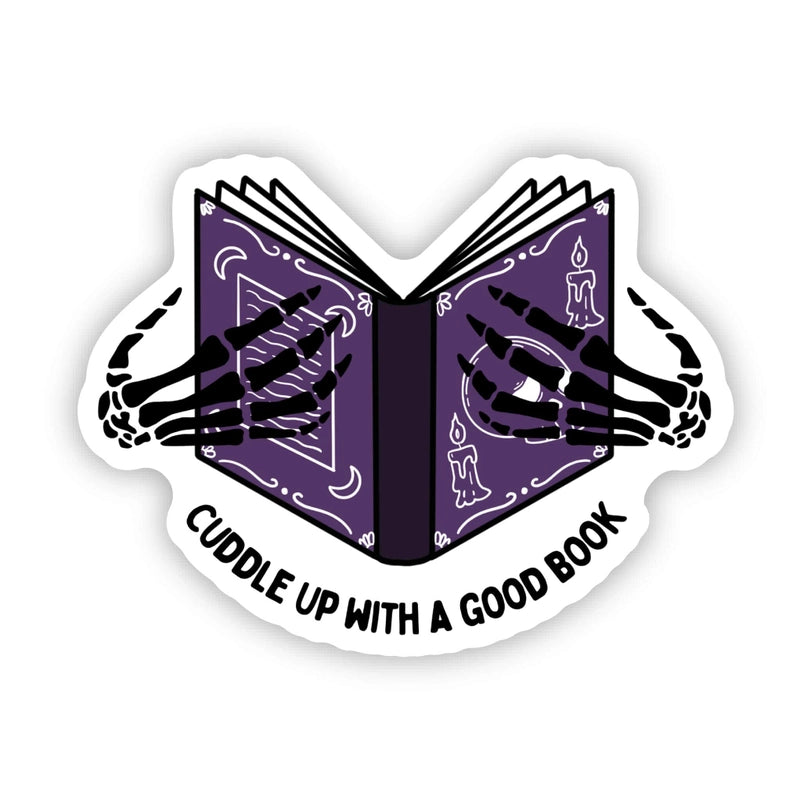 Sticker - Cuddle Up With a Good Book