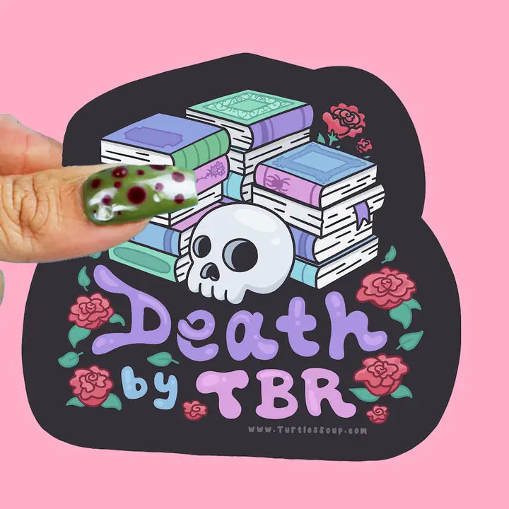 Sticker - Death by TBR Gothic