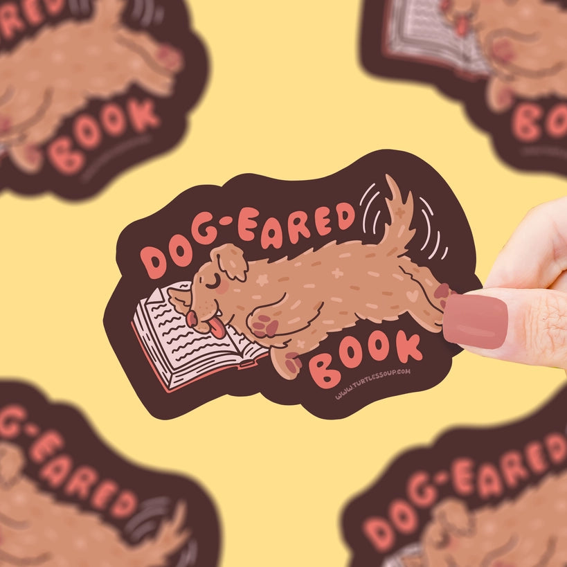 Sticker - Dog-Eared Book