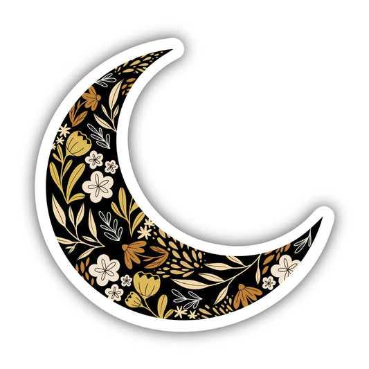 Sticker - Floral Moon