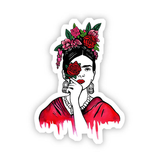 Sticker - Frida Kahlo Roses