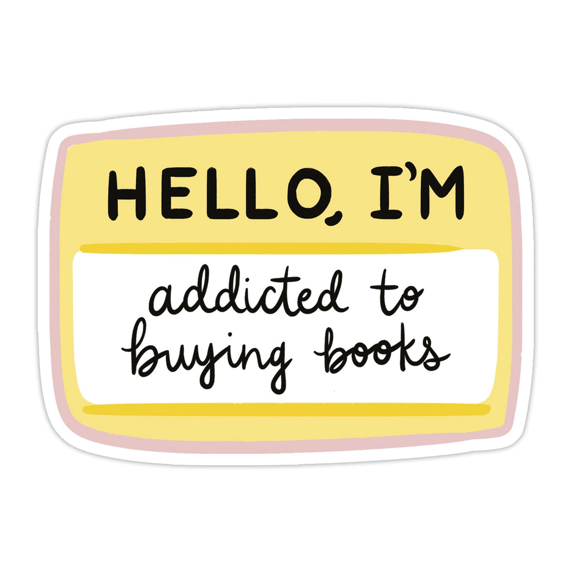 Sticker - Book Buying Addict