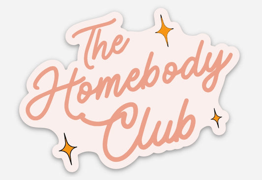 Sticker - Homebody Club