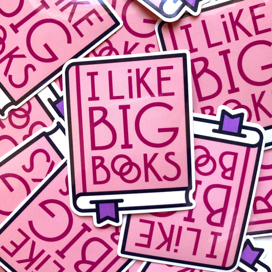 Sticker - I Like Big Books