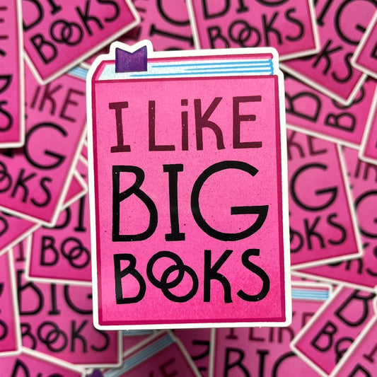 Sticker - I Like Big Books