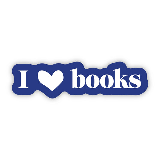 Sticker - I Love Books