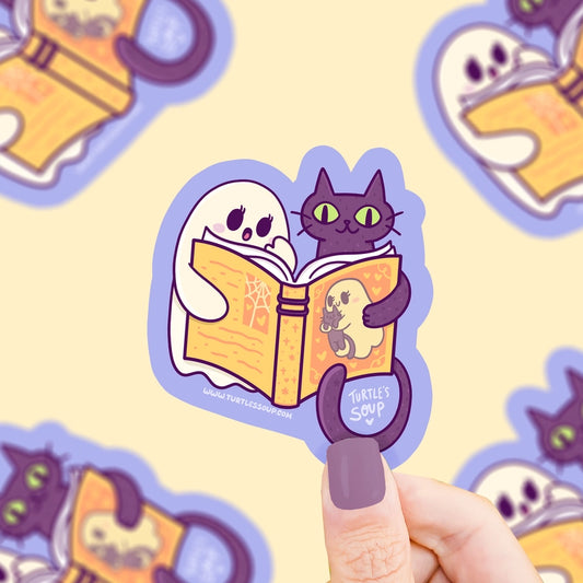Sticker - Kitty and Ghost