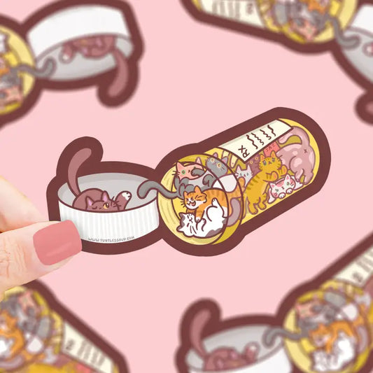 Sticker - Kitty Purrscription