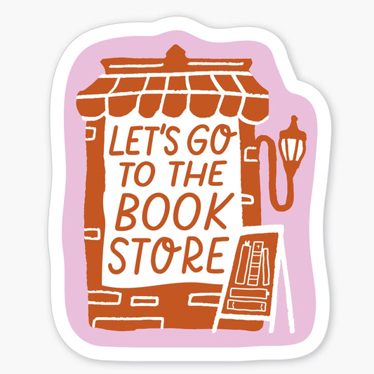 Sticker - Let's Go to the Bookstore