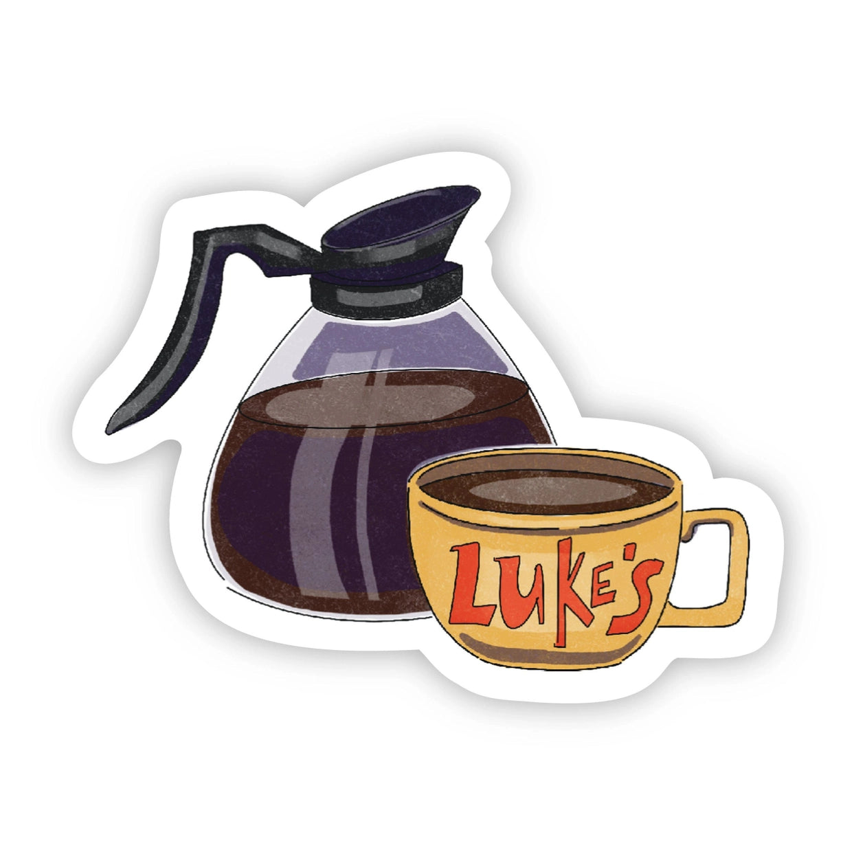 Sticker - Luke's Coffee