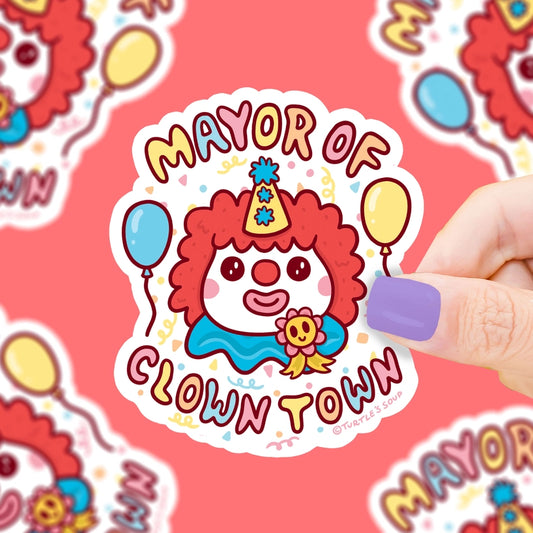 Sticker - Mayor of Clown Town
