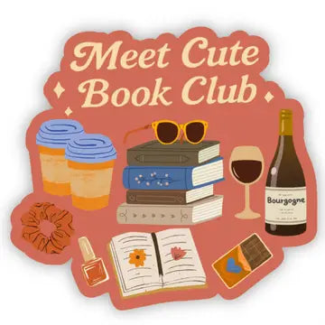 Sticker - Meet Cute Book Club