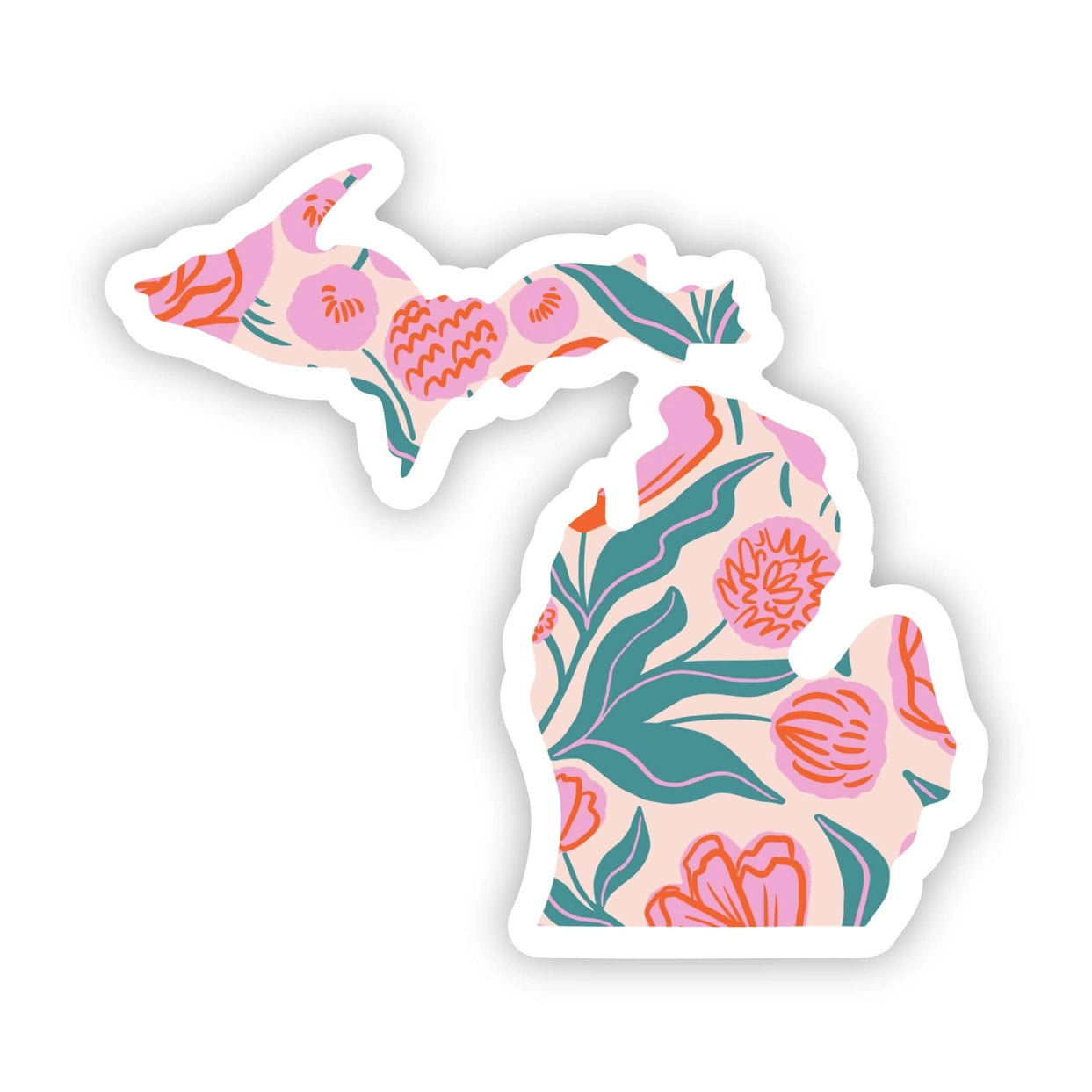 Sticker - Michigan Pattern