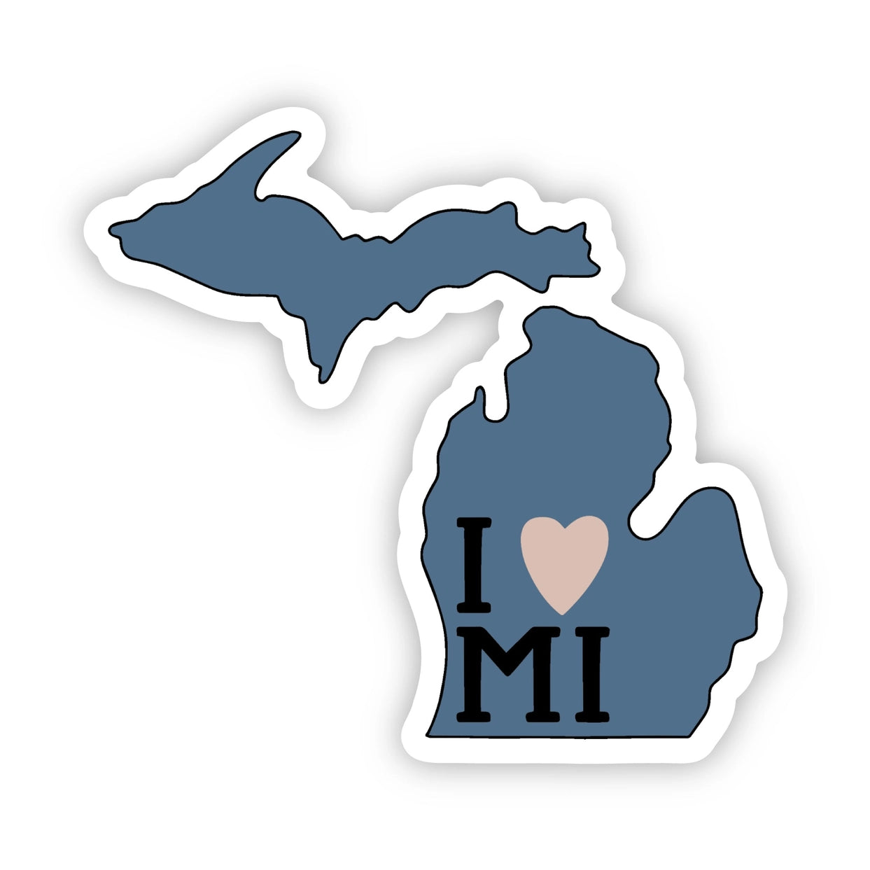 Sticker - I Heart Michigan