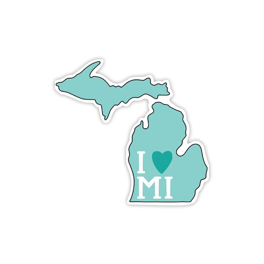 Sticker - I Heart Michigan