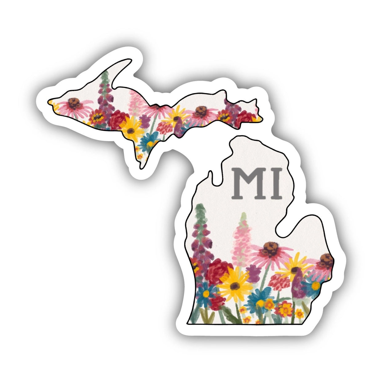 Sticker - Michigan Pattern