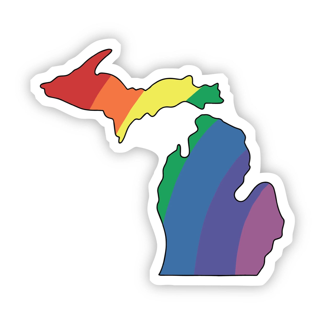 Sticker - Michigan Pattern