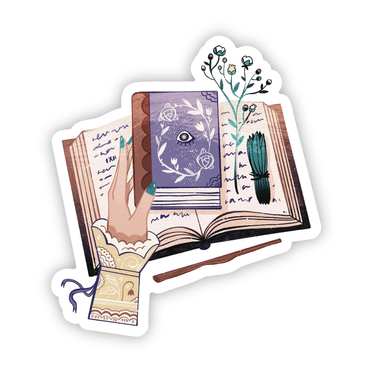 Sticker - Mystical Book