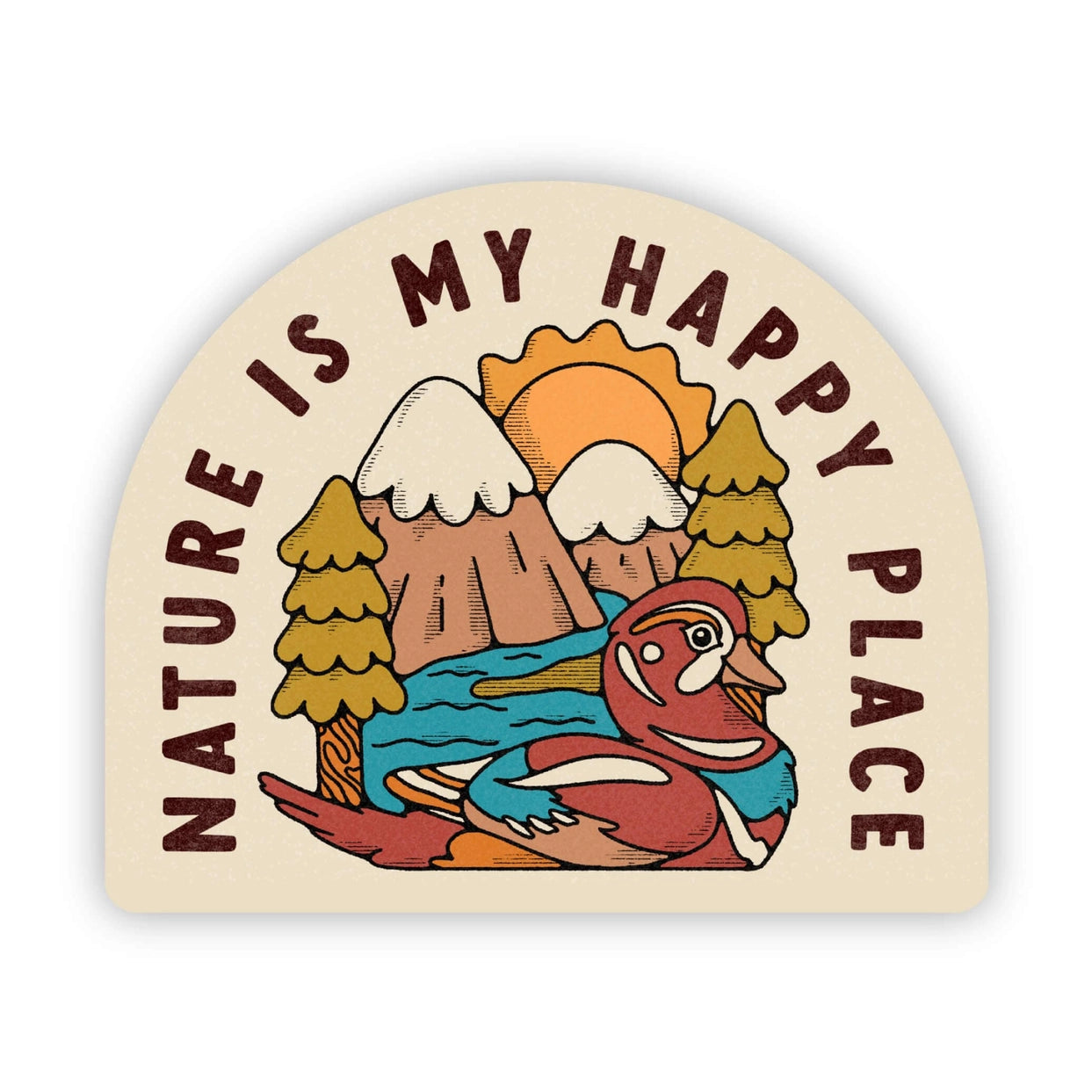 Sticker - Nature Is My Happy Place