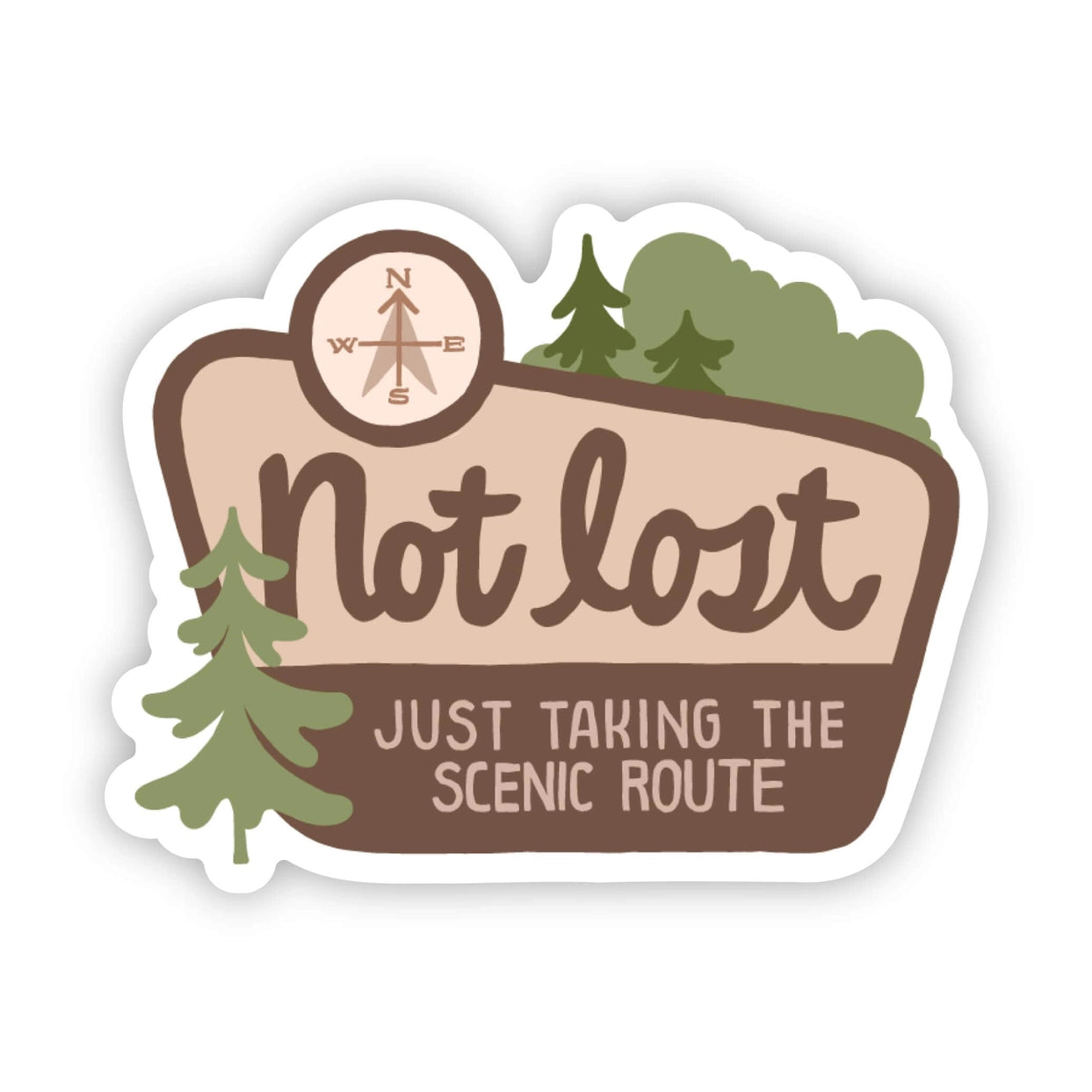 Sticker - Not Lost