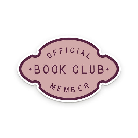 Sticker - Official Book Club Member