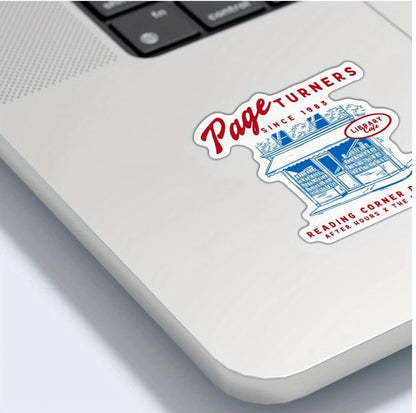 Sticker - Page Turners Library Cafe