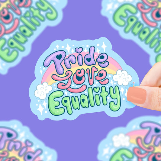 Sticker - Pride Love Equality