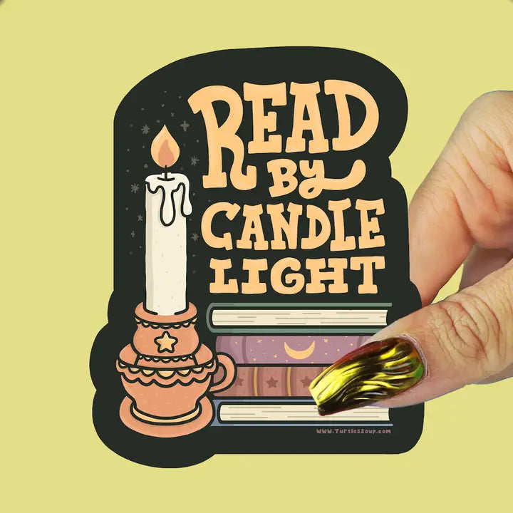 Sticker - Read by Candlelight