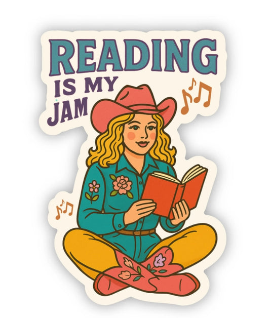 Sticker - Reading Is My Jam Music