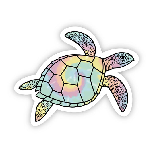 Sticker - Sea Turtle Tie Dye