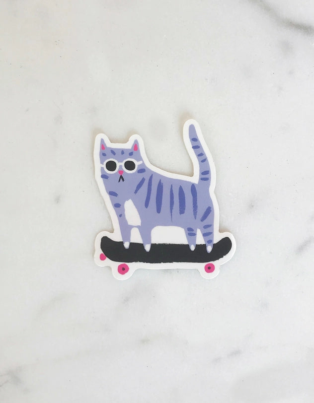 Sticker - Skater Cat