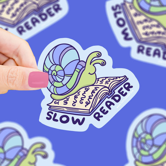 Sticker - Slow Reader Snail